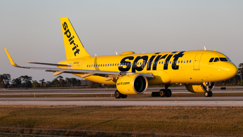 Photo of N962NK - Spirit Airlines Airbus A320NEO at MCO on AeroXplorer Aviation Database