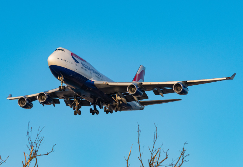 Photo of G-BYGE - British Airways Boeing 747-400 at PHL on AeroXplorer Aviation Database