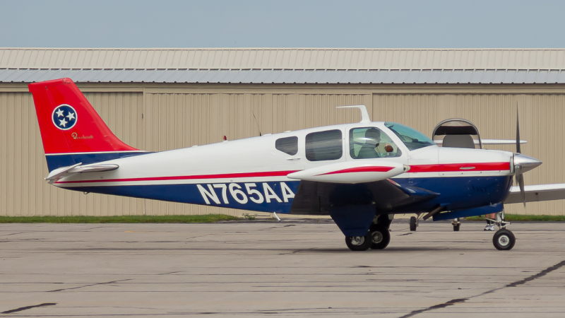 Photo of N765AA - PRIVATE Beech 33 Debonair at DLZ on AeroXplorer Aviation Database