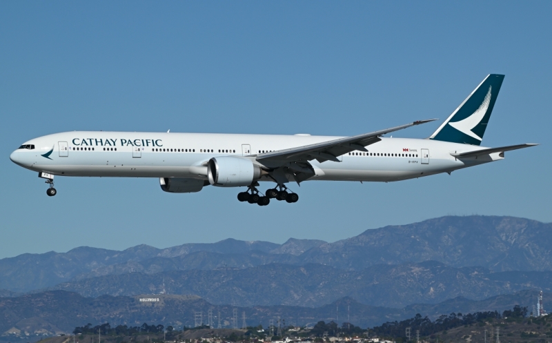 Photo of B-KPV - Cathay Pacific Boeing 777-300 at LAX on AeroXplorer Aviation Database