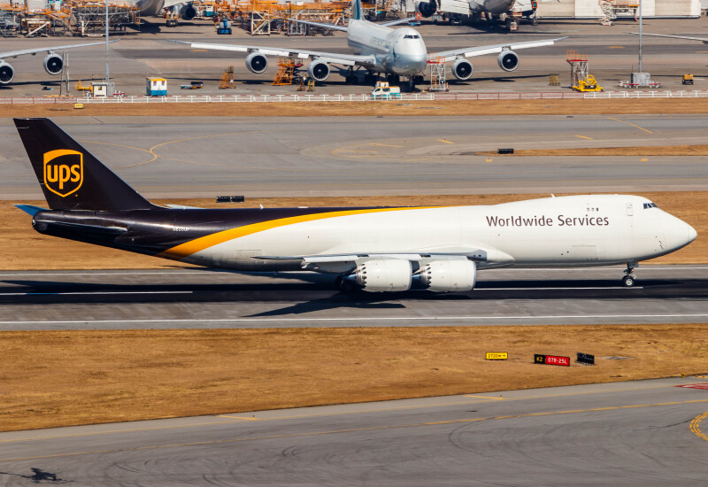 Photo of N620UP - United Parcel Service Boeing 747-8F at HKG on AeroXplorer Aviation Database