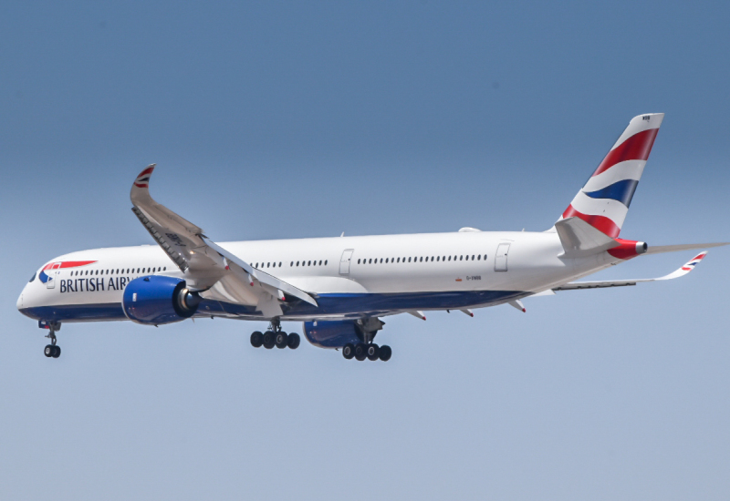Photo of G-XWBB - British Airways Airbus A350-1000 at tlv on AeroXplorer Aviation Database