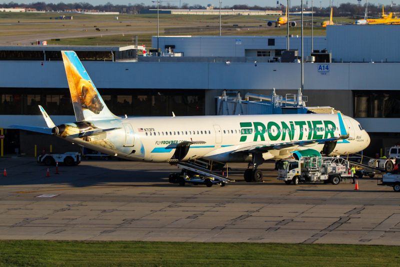 Photo of N713FR - Frontier Airlines Airbus A320 at CVG on AeroXplorer Aviation Database