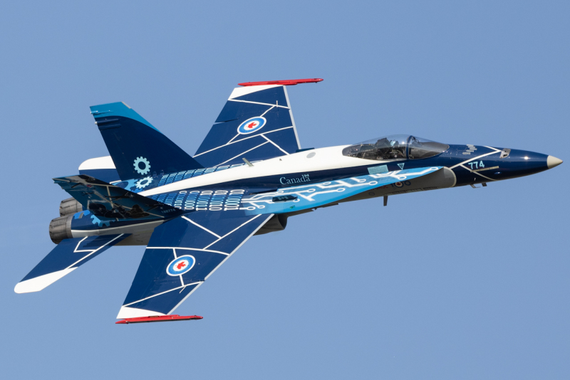 Photo of 188774 - Royal Canadian Air Force McDonnell Douglas CF-18 Hornet  at OSH on AeroXplorer Aviation Database