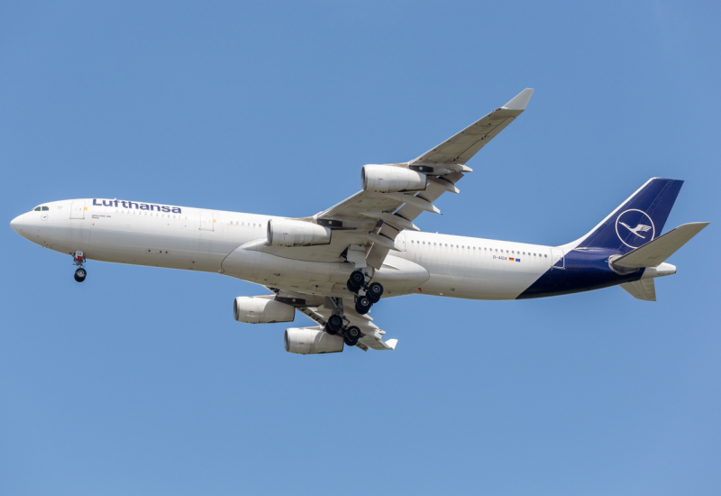 Photo of D-AIGX - Lufthansa Airbus A340-300 at JFK on AeroXplorer Aviation Database