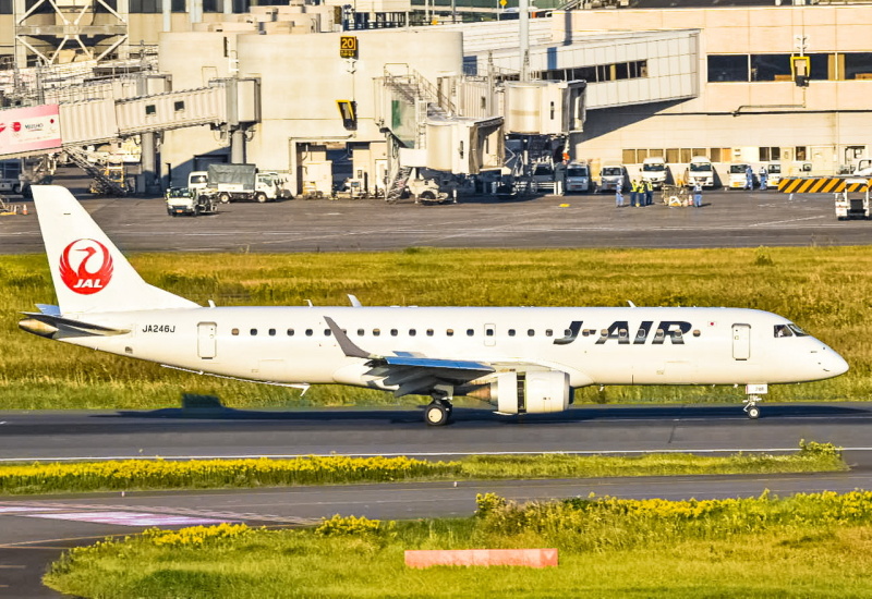 Photo of JA246J - Japan Airlines Embraer E170 at HND on AeroXplorer Aviation Database