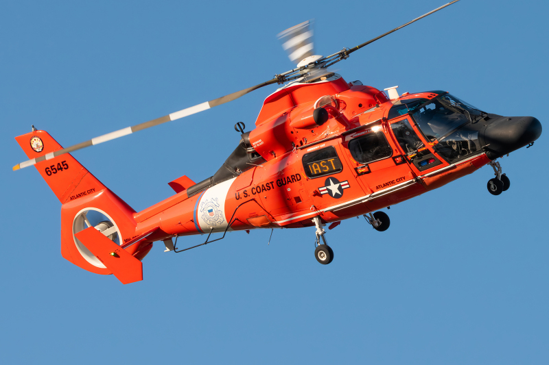 Photo of 6545 - United States Coast Guard Eurocopter MH-65 Dolphin at DCA on AeroXplorer Aviation Database