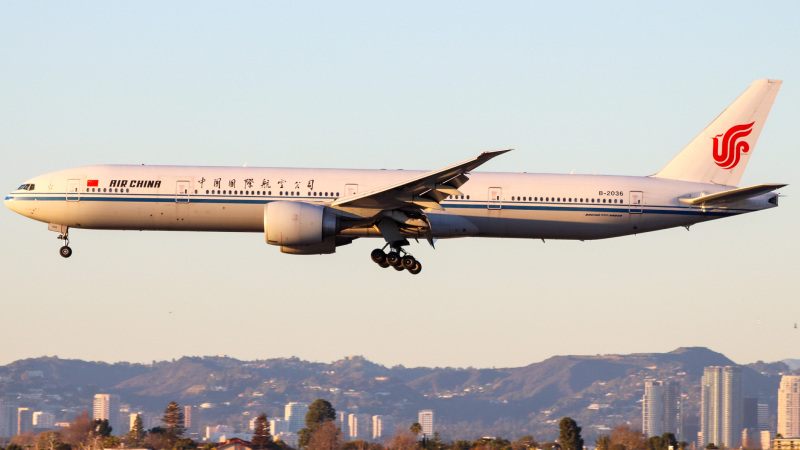 Photo of B-2036 - Air China Boeing 777-300ER at LAX on AeroXplorer Aviation Database