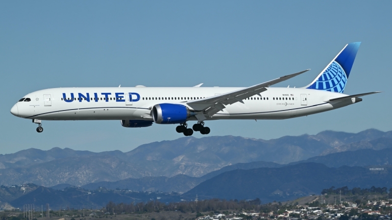 Photo of N14016 - United Airlines Boeing 787-10 at LAX on AeroXplorer Aviation Database