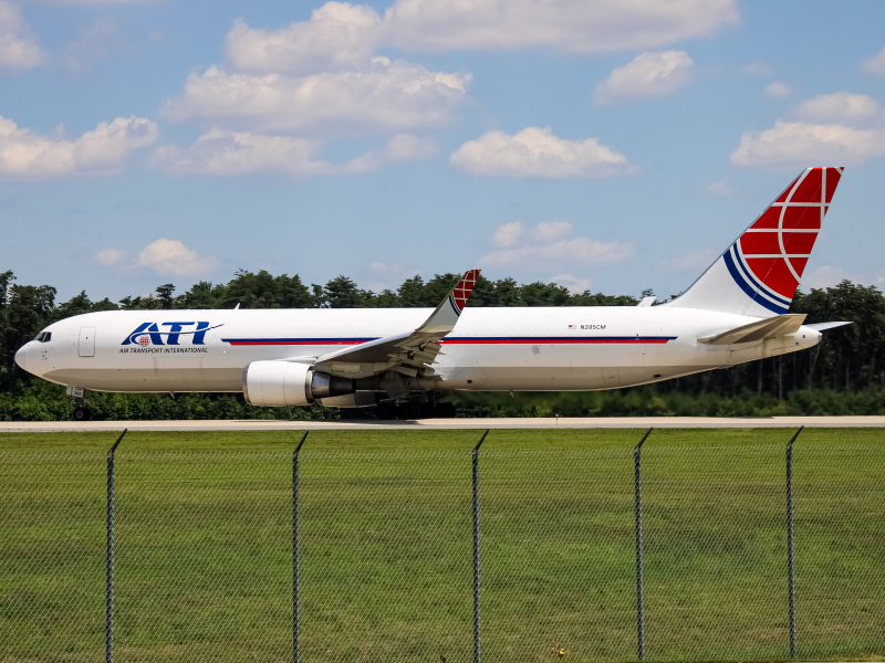 Photo of N395CM - Air Transport International Boeing 767-300F at BWI on AeroXplorer Aviation Database