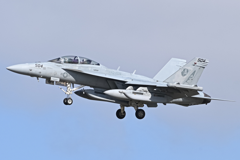 Photo of 166942 - USN - United States Navy Boeing EA-18G Growler at NZY on AeroXplorer Aviation Database