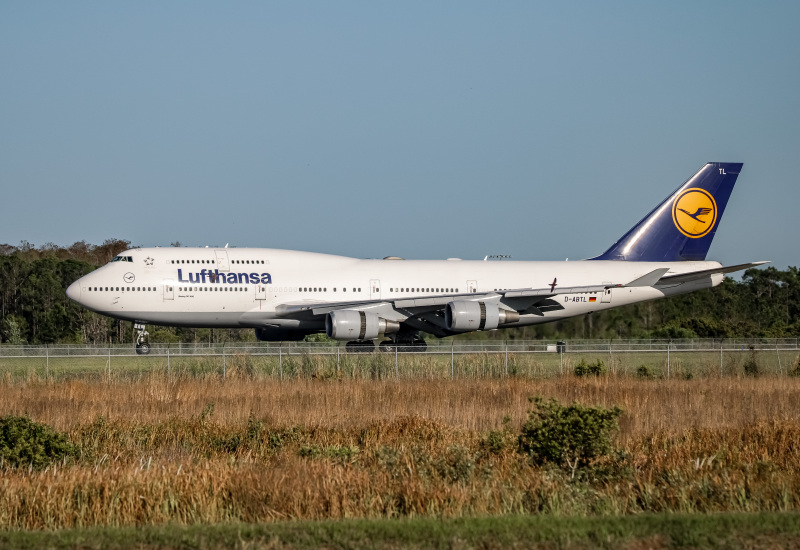 Photo of D-ABTL - Lufthansa Boeing 747-400 at MCO on AeroXplorer Aviation Database