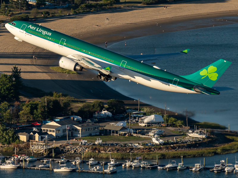Photo of EI-FNH - Aer Lingus Airbus A330-300 at BOS on AeroXplorer Aviation Database