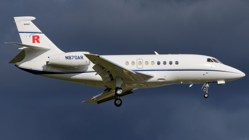 Photo of N870AR - PRIVATE  Dassault Falcon 2000 at TPA on AeroXplorer Aviation Database