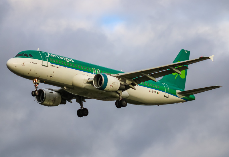 Photo of EI-DVG - Aer Lingus Airbus A320 at LHR on AeroXplorer Aviation Database