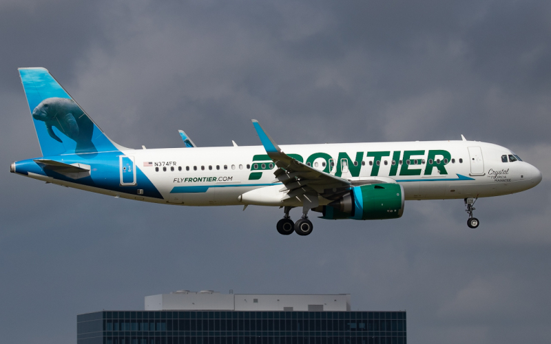 Photo of N374FR - Frontier Airlines Airbus A320NEO at TPA on AeroXplorer Aviation Database