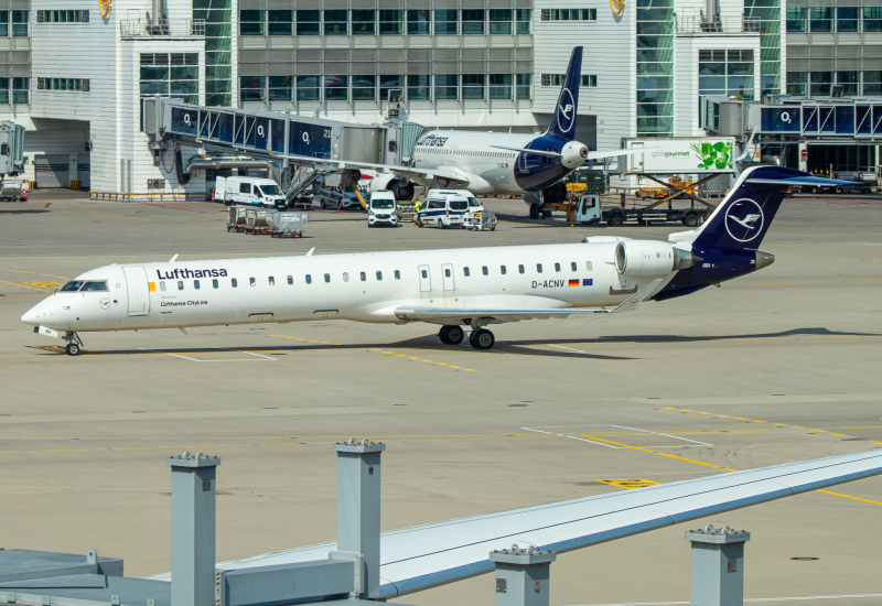 Photo of D-ACNV - Lufthansa CityLine Mitsubishi CRJ-900 at MUC on AeroXplorer Aviation Database