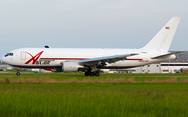 Photo of N750AX - ABX Air  Boeing 767-200F at ILN on AeroXplorer Aviation Database