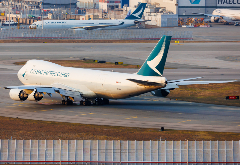 Photo of B-LJB - Cathay Pacific Cargo Boeing 747-8F at HKG on AeroXplorer Aviation Database
