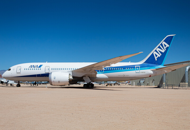 Photo of N787EX - All Nippon Airways Boeing 787-8 at DMA on AeroXplorer Aviation Database