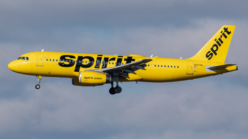 Photo of N697NK - Spirit Airlines Airbus A320 at ATL on AeroXplorer Aviation Database