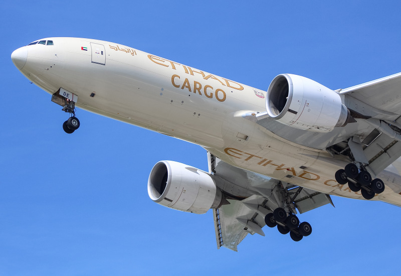 Photo of A6-DDE - Etihad Cargo Boeing 777-F at ORD on AeroXplorer Aviation Database