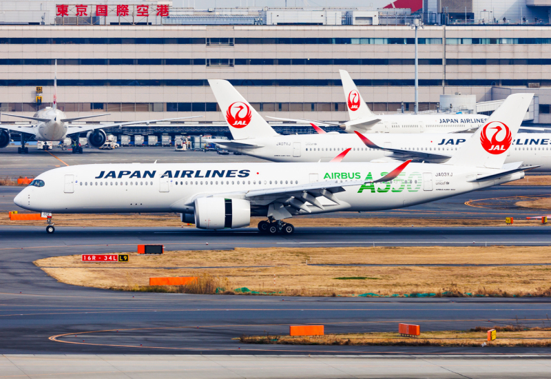 Photo of JA03XJ - Japan Airlines Airbus A350-900 at hnd on AeroXplorer Aviation Database
