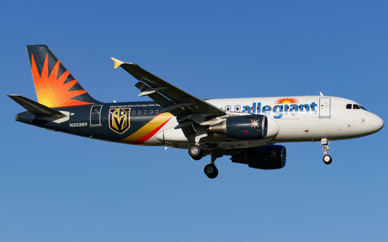 Photo of N302NV - Allegiant Airlines Airbus A319 at PIE on AeroXplorer Aviation Database