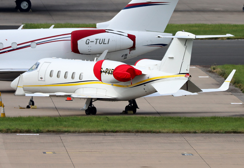 Photo of ES-PVP - PRIVATE Learjet 60 at BHX on AeroXplorer Aviation Database