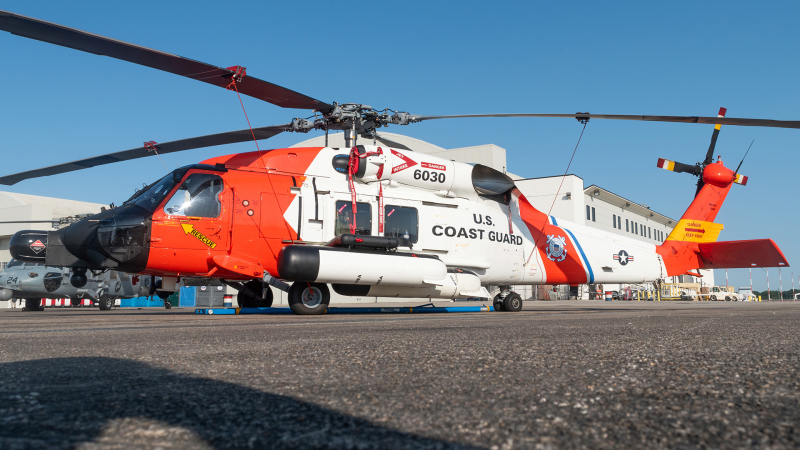 Photo of 6030 - USCG - United States Coast Guard Sikorsky HH-60 Jayhawk at NKT on AeroXplorer Aviation Database