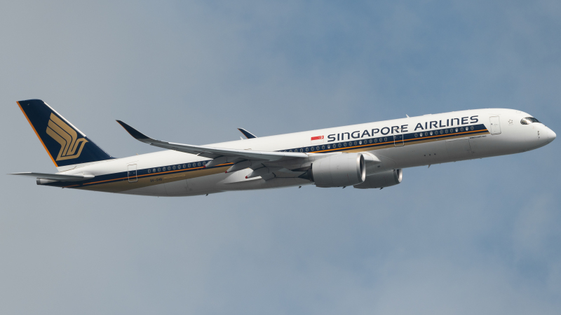 Photo of 9V-SHB - Singapore Airlines Airbus A350-900 at SIN on AeroXplorer Aviation Database