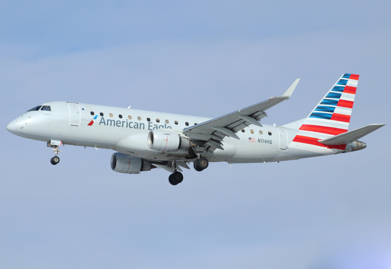 Photo of N114HQ - American Eagle Embraer E175 at PHL on AeroXplorer Aviation Database
