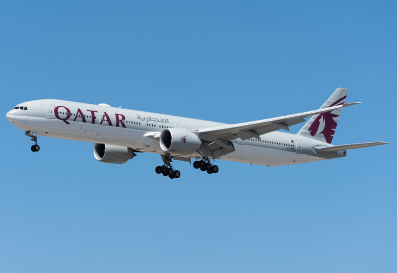 Photo of A7-BEF - Qatar Airways Boeing 777-300ER at ORD on AeroXplorer Aviation Database