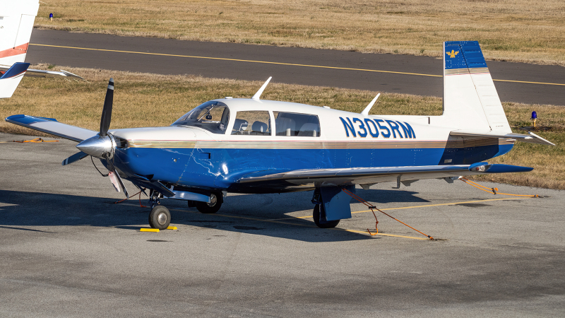 Photo of N305RM - PRIVATE Mooney M20 at CGS on AeroXplorer Aviation Database