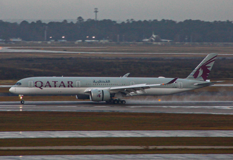 Photo of A7-ANA - Qatar Airways Airbus A350-1000 at IAH on AeroXplorer Aviation Database