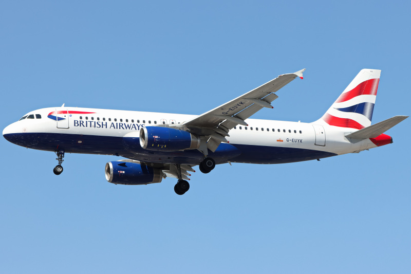 Photo of G-EUYK - British Airways Airbus A320 at LHR on AeroXplorer Aviation Database