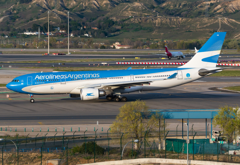 Photo of LV-GHQ - Aerolineas Argentinas Airbus A330-200 at MAD on AeroXplorer Aviation Database