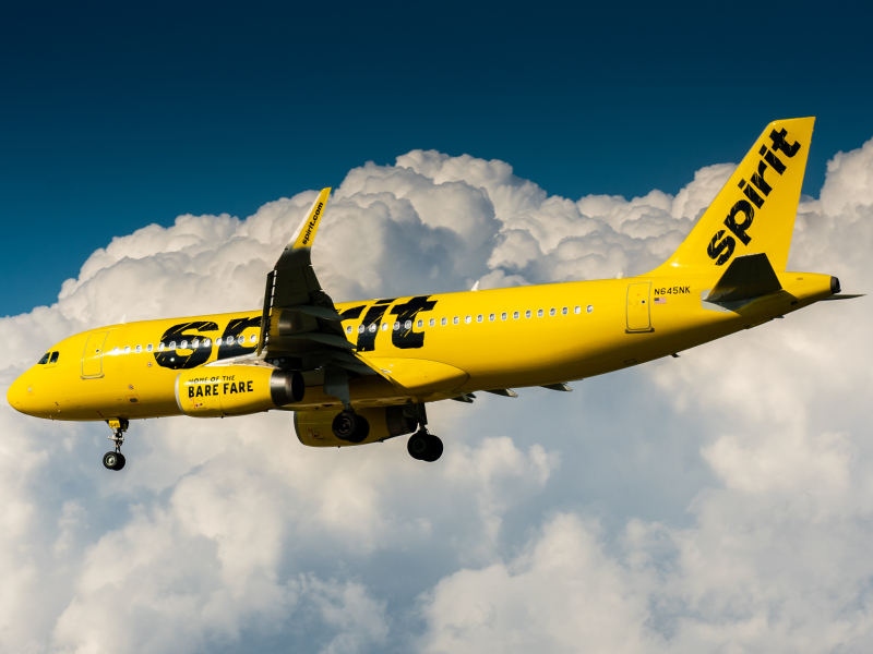 Photo of N645NK - Spirit Airlines Airbus A320 at BWI on AeroXplorer Aviation Database