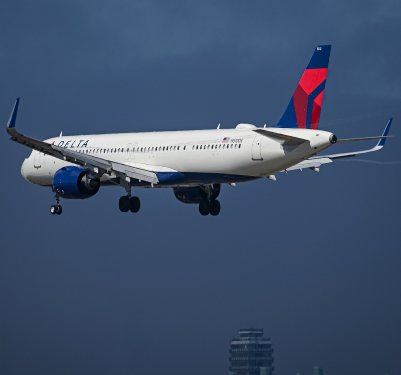 Photo of N510DE - Delta Airlines Airbus A321NEO at KLAX on AeroXplorer Aviation Database