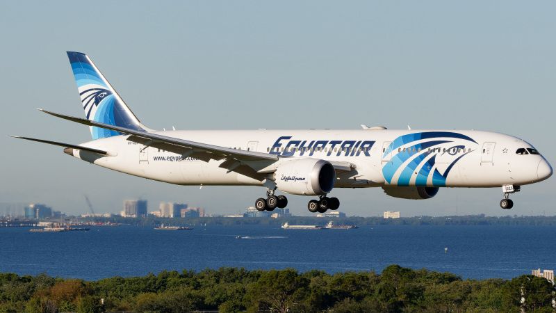 Photo of SU-GES - EgyptAir Boeing 787-9 at TPA on AeroXplorer Aviation Database