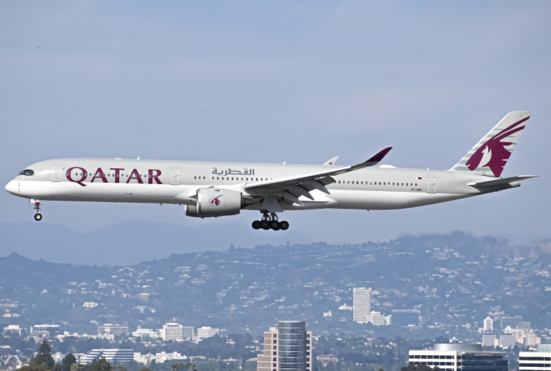 Photo of A7-ANH - Qatar Airways Airbus A350-1000 at LAX on AeroXplorer Aviation Database