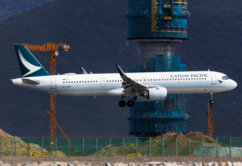 Photo of B-HPN - Cathay Pacific Airbus A321NEO at HKG on AeroXplorer Aviation Database