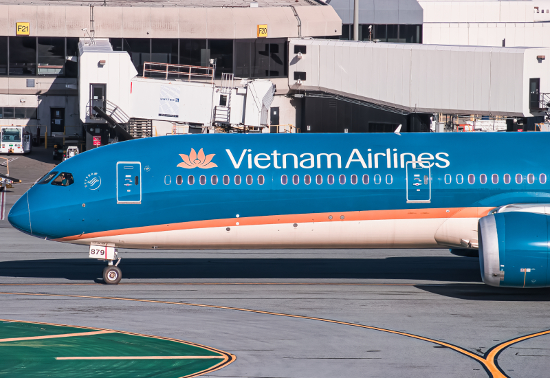 Photo of VN-A879 - Vietnam Airways Boeing 787-10 at SFO on AeroXplorer Aviation Database