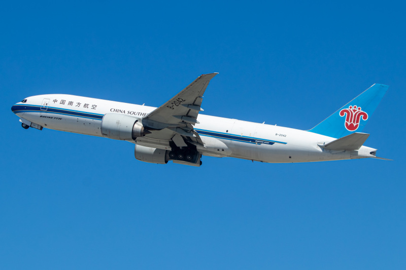 Photo of B-2042 - China Southern Cargo Boeing 777-F at LAX on AeroXplorer Aviation Database