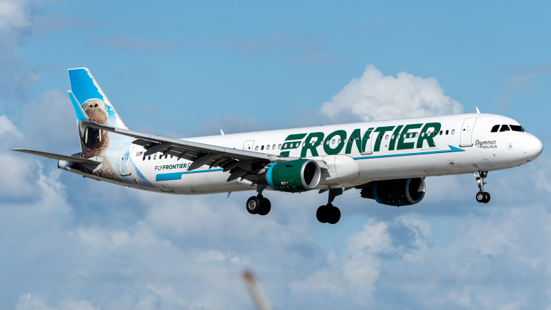 Photo of N716FR - Frontier Airlines Airbus A321-200 at FLL on AeroXplorer Aviation Database