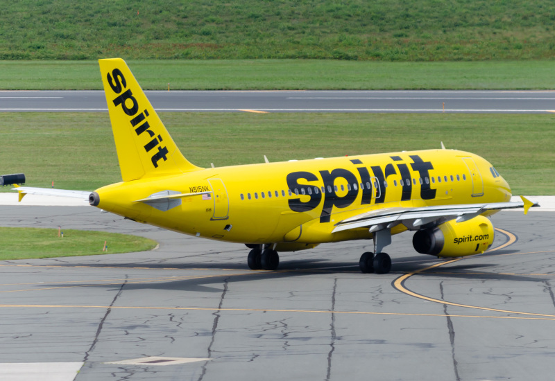 Photo of N515NK - Spirit Airlines Airbus A319 at ACY on AeroXplorer Aviation Database