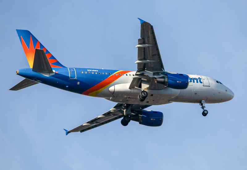 Photo of N314NV - Allegiant Air Airbus A319 at BWI on AeroXplorer Aviation Database
