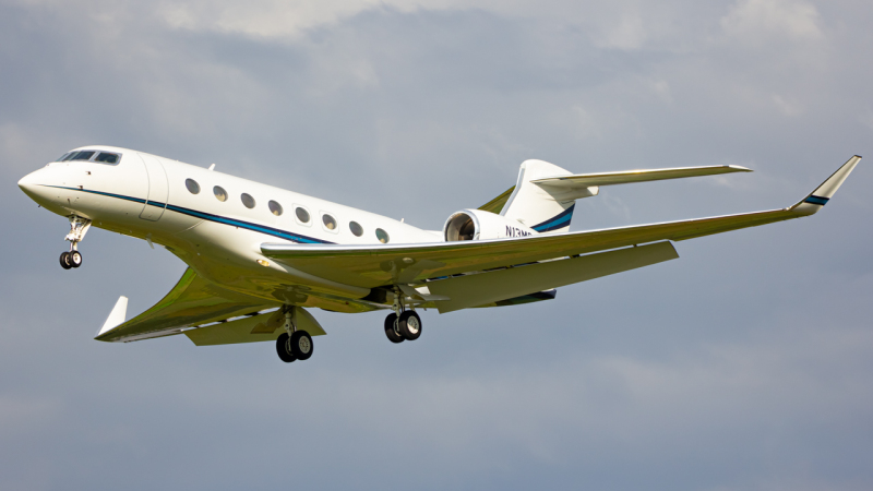 Photo of N13MS - PRIVATE Gulfstream G650 at CMH on AeroXplorer Aviation Database