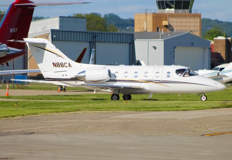 Photo of N88CA - PRIVATE Beechcraft Hawker 400 at LUK on AeroXplorer Aviation Database