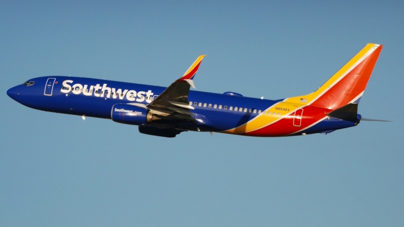 Photo of N8546V - Southwest Airlines Boeing 737-800 at OKC on AeroXplorer Aviation Database